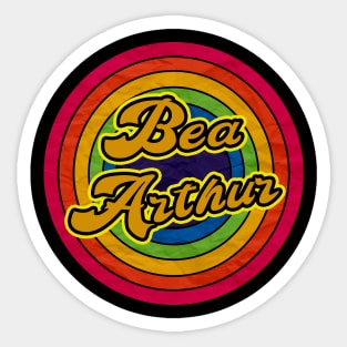 bea arthur Sticker